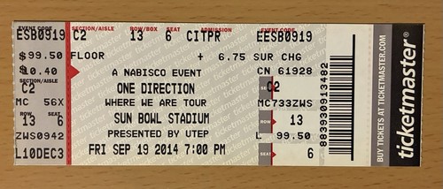 2014 one direction where - where, we