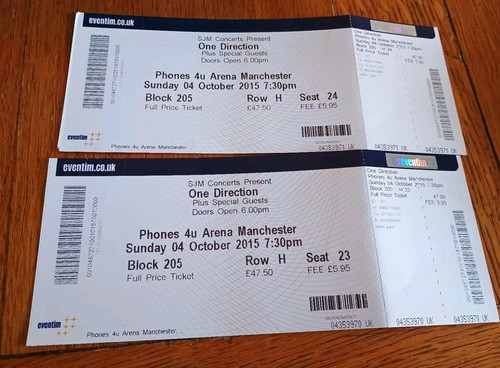 One direction tickets 2015 - one,